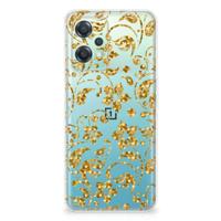 OnePlus Nord CE 2 Lite | TPU Case | Gouden Bloemen