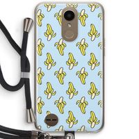 Bananas: LG K10 (2017) Transparant Hoesje met koord