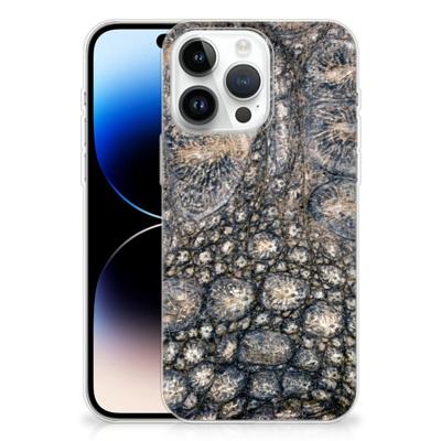 iPhone 14 Pro Max | TPU Hoesje | Krokodillenprint