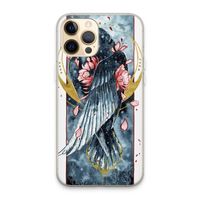 Golden Raven: iPhone 13 Pro Max Transparant Hoesje