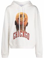 Ih Nom Uh Nit hoodie Chicago imprimé - Blanc