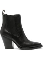 Ash bottines Elmi 85 mm en cuir - Noir - thumbnail