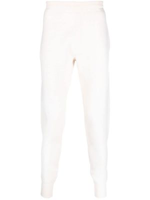 Prada pantalon de jogging à patch logo - Blanc