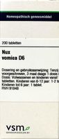 VSM Nux vomica D6 (200 tab)