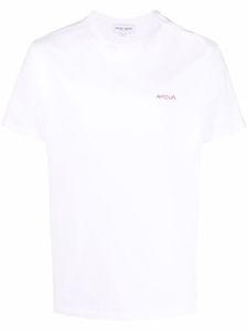 Maison Labiche t-shirt à slogan brodé - Blanc