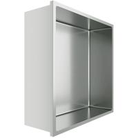 Inbouw Douchenis 30x30x10 cm - Roestvrij Staal