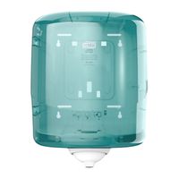 Dispenser Tork ReflexÃƒÂ¢Ã¢â‚¬Å¾Ã‚Â¢ M4 performance lijn centerfeed wit/turquoise 473180