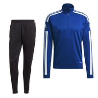 adidas Squadra 21 Trainingspak Blauw Zwart - thumbnail