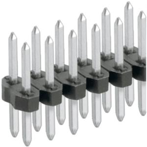 Fischer Elektronik Male header (standaard) Aantal rijen: 2 Aantal polen per rij: 50 SLY 2/104/100/Z 1 stuk(s)