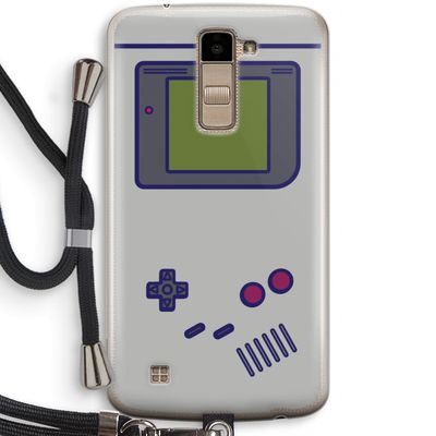 Game On: LG K10 (2016) Transparant Hoesje met koord