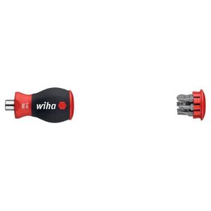 WIHA Magazijnbithouder Stubby magnetisch 1/4" 3801-01 SL/PH
