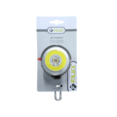 Falkx koplamp led. 20 kleine leds en 1 super bright led inclusief batterijen (hangverpakking)