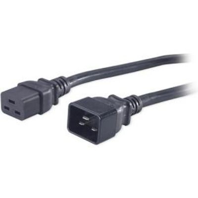 ACT Netsnoer C19 - C20 zwart 3 m