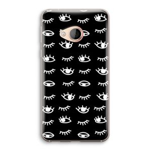 Eye pattern #3: HTC U Play Transparant Hoesje