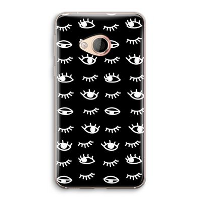 Eye pattern #3: HTC U Play Transparant Hoesje