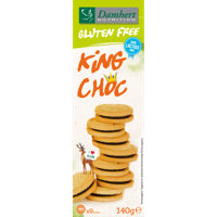 Damhert King chocolade koekjes lactose vrij 140 Gram
