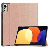 Tri-Fold Series Xiaomi Pad 5 Pro 12.4 Smart Folio Case - Rosé goud - thumbnail