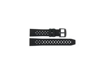 Horlogeband Tissot T603049462 Rubber Zwart 20mm