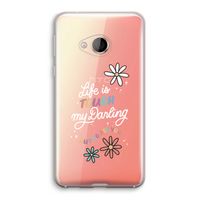 Tough Life: HTC U Play Transparant Hoesje