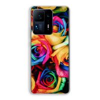 Neon bloemen: Xiaomi Mi Mix 4 Transparant Hoesje