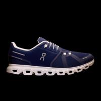 ON Cloud 6 Lage Wandelschoen Heren Midnight | White 41