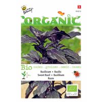 Buzzy - 5 stuks Organic Basilicum Rosie (Skal 14725) Tuinplus - thumbnail