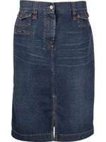 Dolce & Gabbana Pre-Owned jupe crayon en jean (années 2000) - Bleu