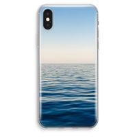 Water horizon: iPhone XS Max Transparant Hoesje