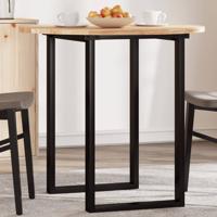 Tafelblad rond Ø 80x2 cm massief acaciahout