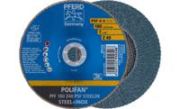 PFERD 67664185 PFF 180 Z 40 PSF STEELOX Lamellenschijf Diameter 180 mm Boordiameter 22.23 mm RVS, Staal 10 stuk(s)