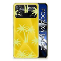 Xiaomi Poco X4 Pro 5G | TPU Case | Palmtrees