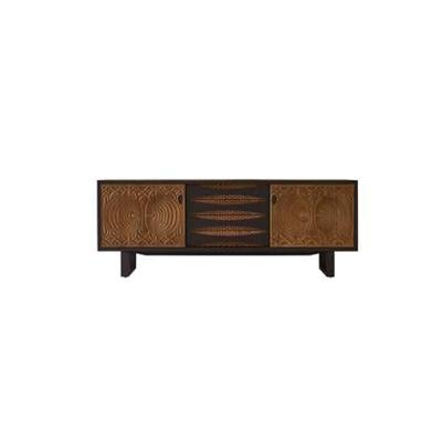 Tikamoon - Frida - Massief mahoniehouten dressoir 205 cm