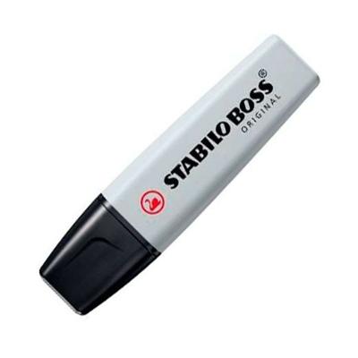 Markering Stabilo Grijs (10 Stuks)