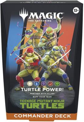 Magic the Gathering TCG Teenage Mutant Ninja Turtles Commander Deck