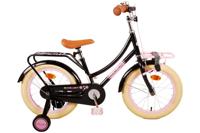 Volare excellent kinderfiets - meisjes - 16 inch - zwart - 95% afgemonteerd