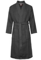 badjas unisex antraciet kimono