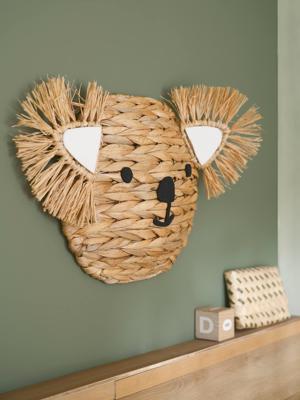 Muurtrofee Koala beige