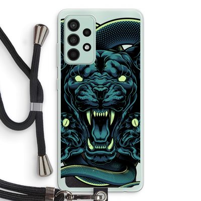 Cougar and Vipers: Samsung Galaxy A52s 5G Transparant Hoesje met koord