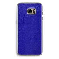 Majorelle Blue: Samsung Galaxy S7 Edge Transparant Hoesje