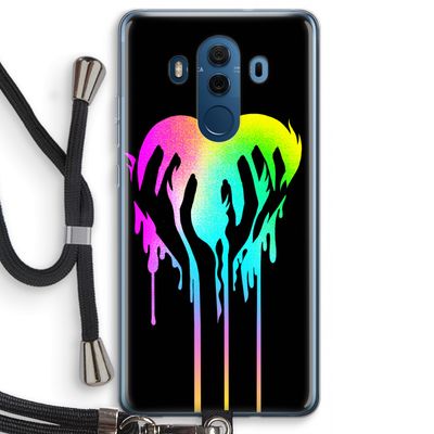 Hold My Heart: Huawei Mate 10 Pro Transparant Hoesje met koord
