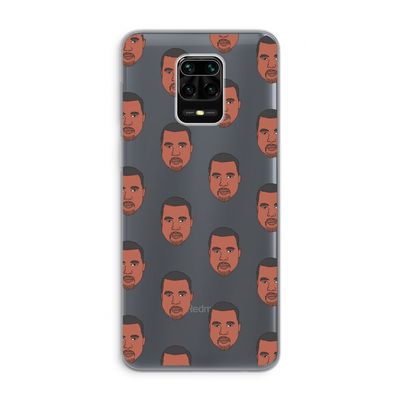 Kanye Call Me?: Xiaomi Redmi Note 9 Pro Transparant Hoesje