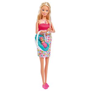 Steffi Love met baby