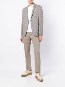 Kiton pantalon chino à coupe droite - Marron