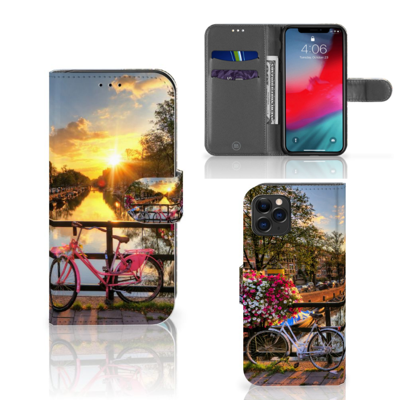 Apple iPhone 11 Pro | Flip Cover | Amsterdamse Grachten | Portemonnee hoesje