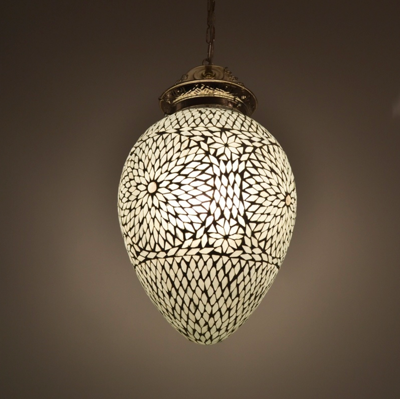 Hanglamp Roya papaya transparant