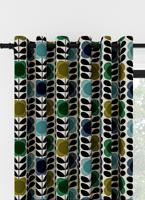 Orla Kiely - Ringgordijn - Spot Flower Stem Blue & Green