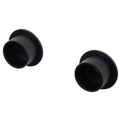 Leen Bakker - Wandbeslag Gordijnroede - Ø28mm - S/2 (2016358) - Metaal - Zwart