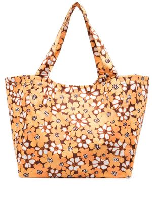 Faithfull the Brand sac porté épaule à fleurs - Orange