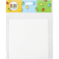 NABBI Strijkpapier, afm 16x16 cm, helder, transparant, 8 vel/ 1 doos