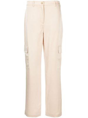 Michael Michael Kors pantalon droit à fini satiné - Tons neutres